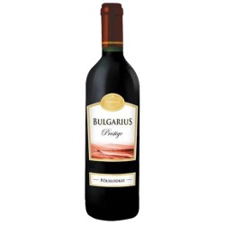 BULGARIUS PRESTIGE CZERWONE PÓŁSŁODKIE 750ml