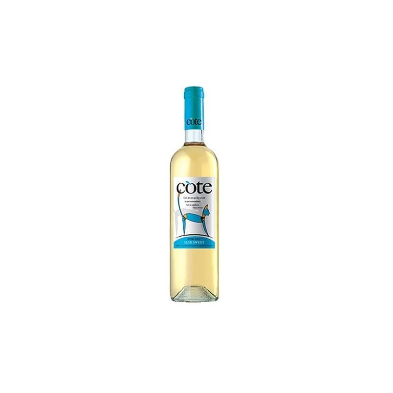 COTE WHITE SEMI SWEET 750ml