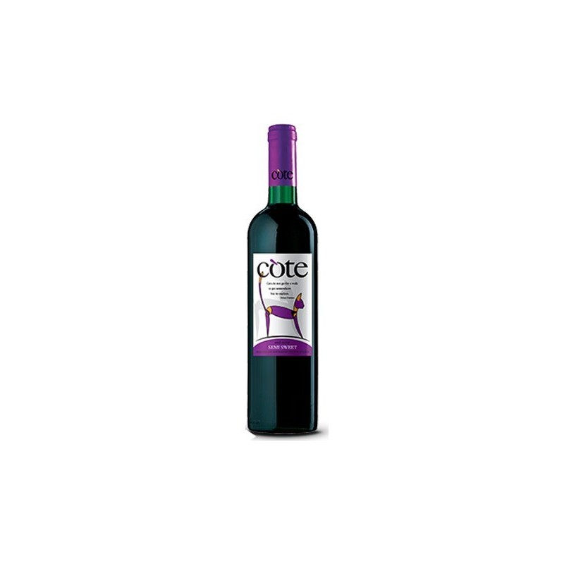 COTE RED SEMI SWEET 750ml