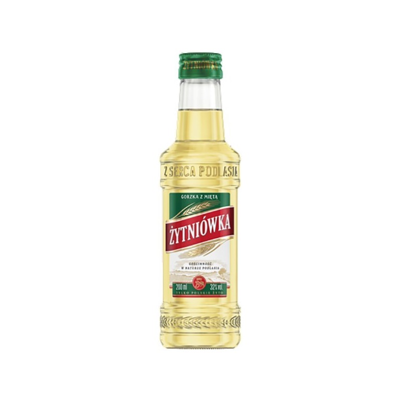 ŻYTNIÓWKA GORZKA Z MIĘTĄ 200 ml