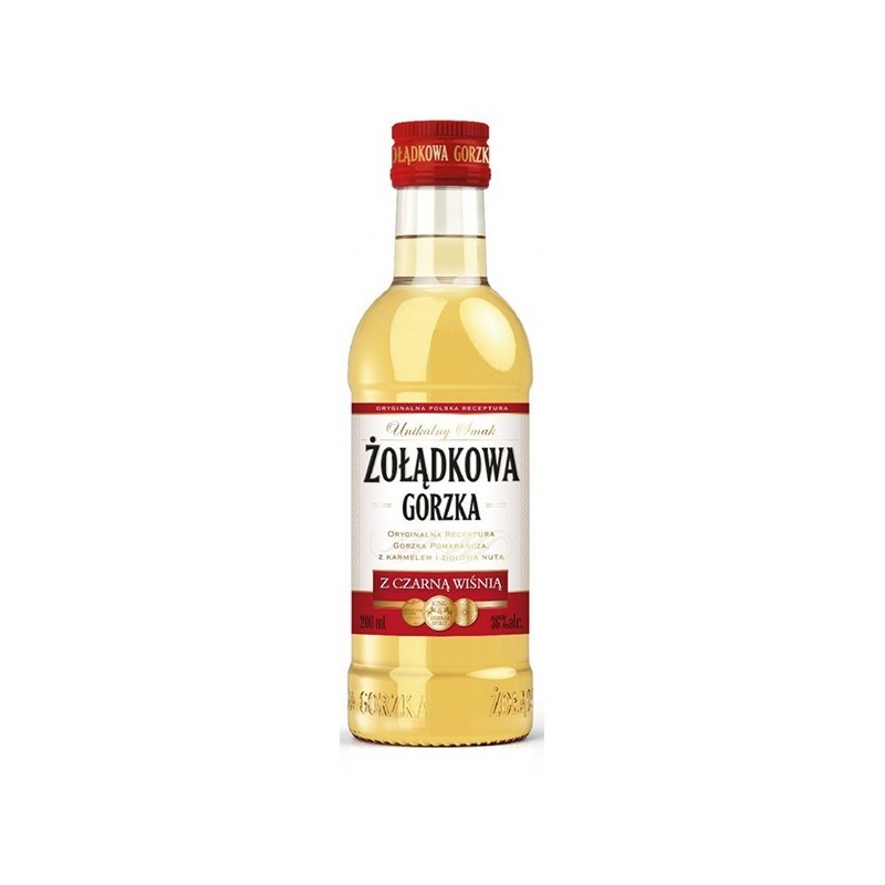 ŻOŁĄDKOWA GORZKA Z CZARNĄ WIŚNIĄ 200ml