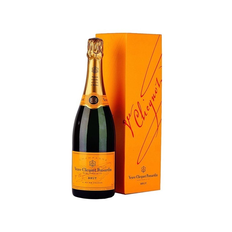 VEUVE CLICQUOT BRUT + KARTON 750ml