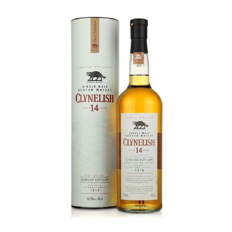 CLYNELISH WHISKY 14 YO + TUBA 700ml