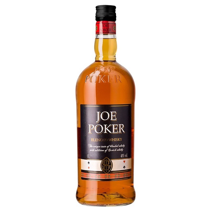 JOE POKER WHISKY 1000ml