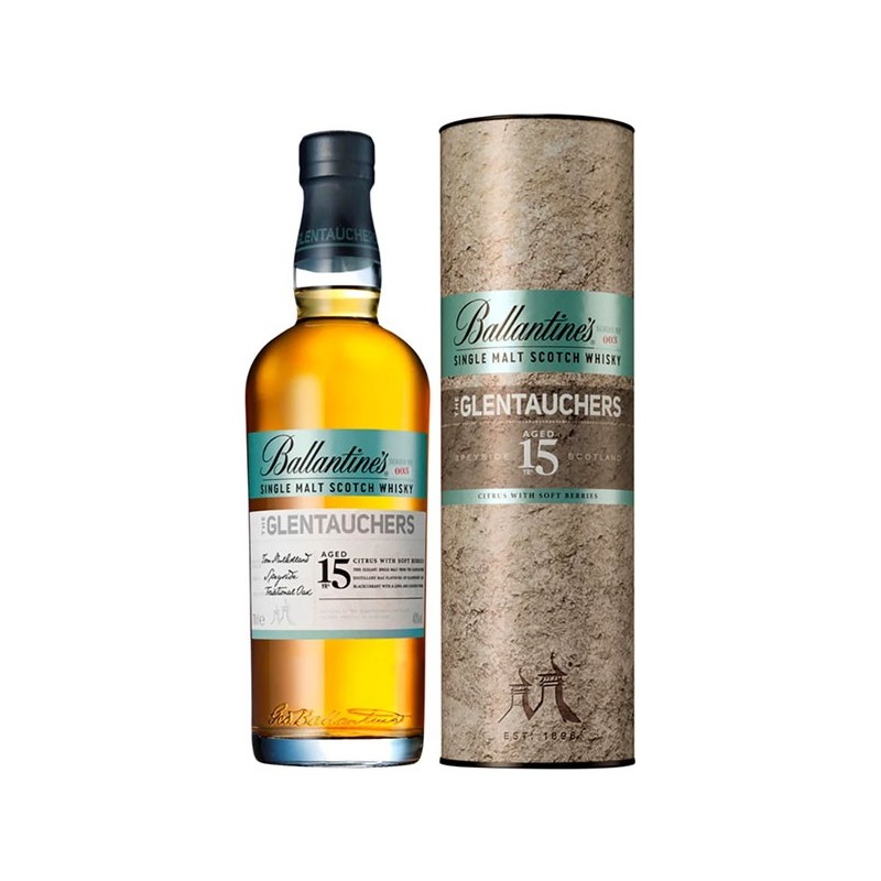 BALLANTINE'S GLENTAUCHER 15 YO 700ml