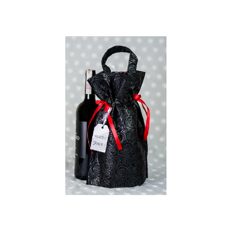 Worek upominkowy czarny