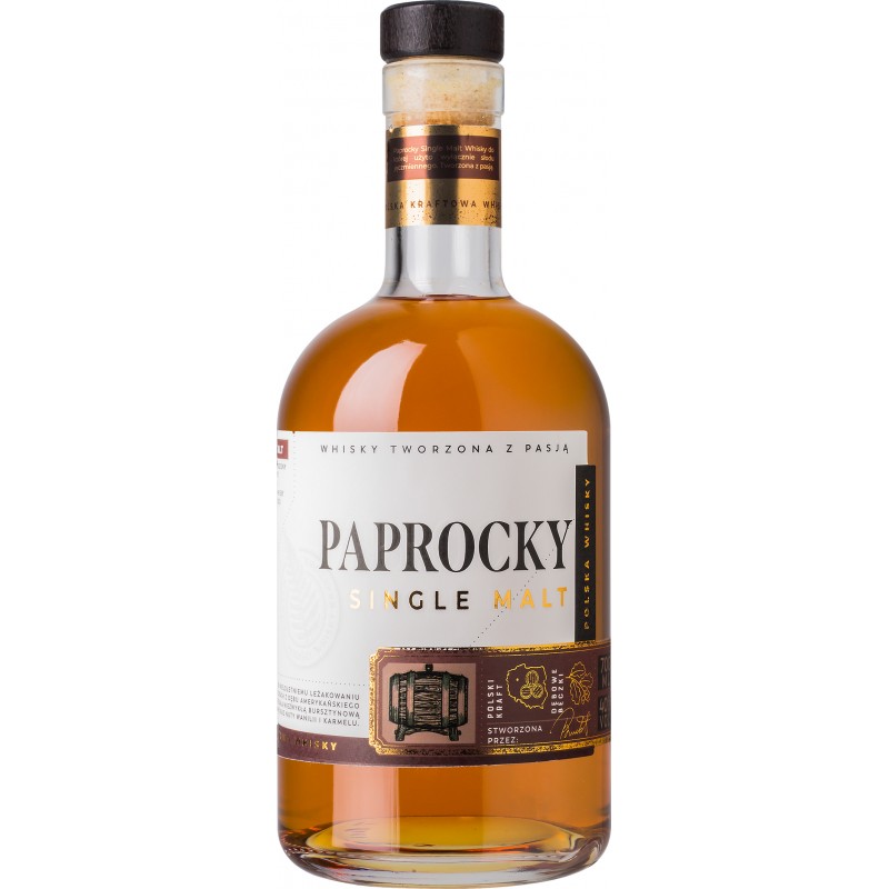 PAPROCKY SINGLE MALT WHISKY 700ml
