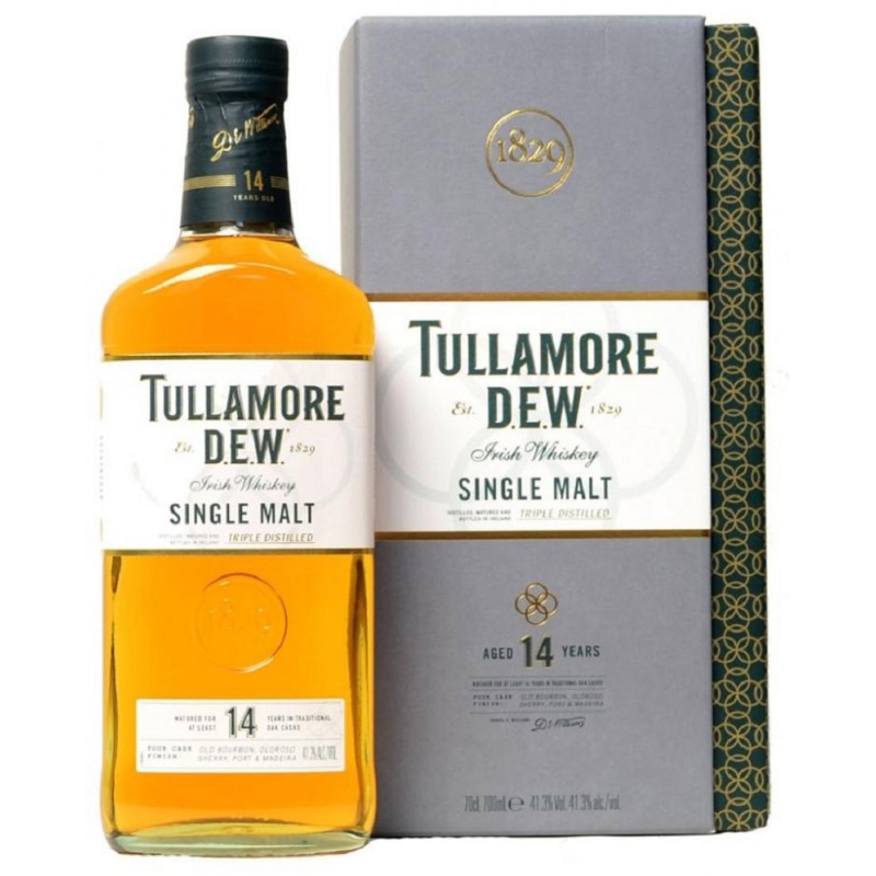 TULLAMORE D.E.W 14 YO  700ml + KARTON