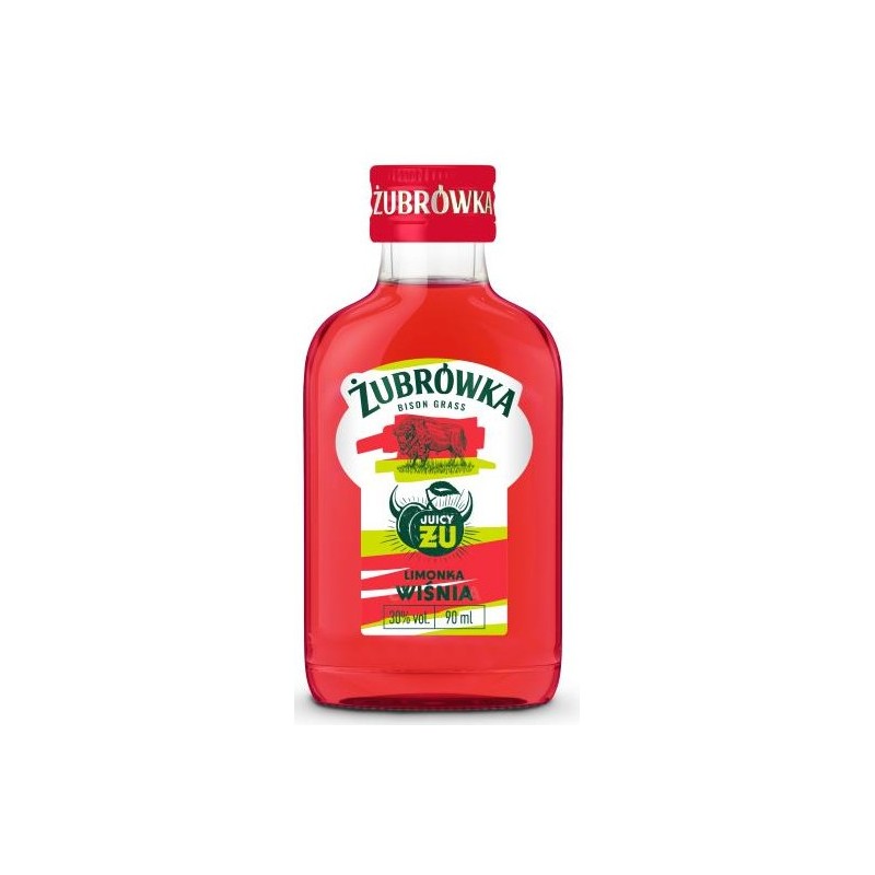 ŻUBRÓWKA WIŚNIA / LIMONKA 90ml