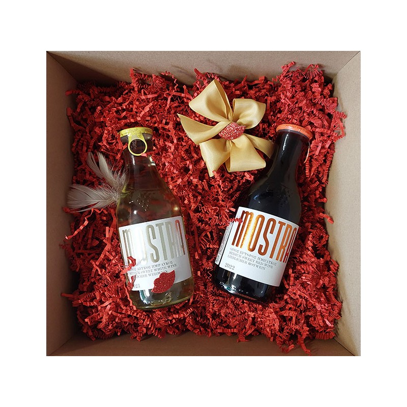 Zestaw prezentowy wino MOSTRA 500 ml