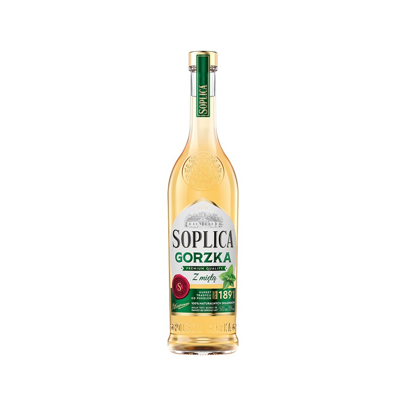 SOPLICA GORZKA Z MIĘTĄ 500ml