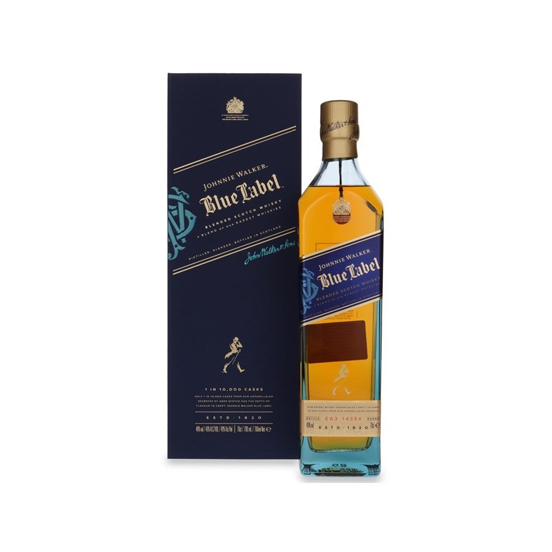 JOHNNIE WALKER BLUE LABEL+ KARTON 700ml