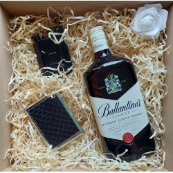 Zestaw prezentowy whisky BALLANTINE'S 1000ml