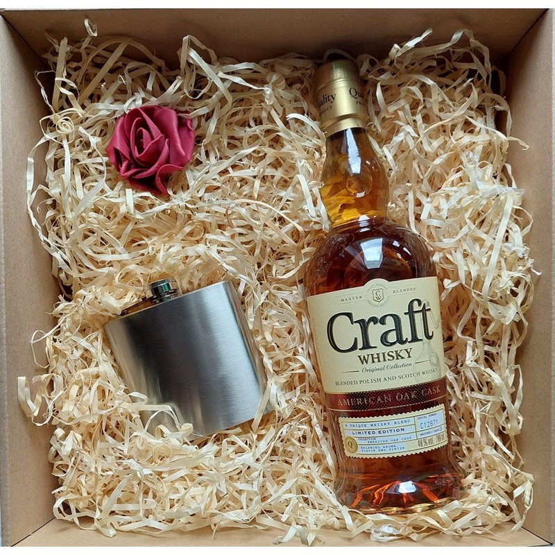 Zestaw prezentowy whisky CRAFT 700ml