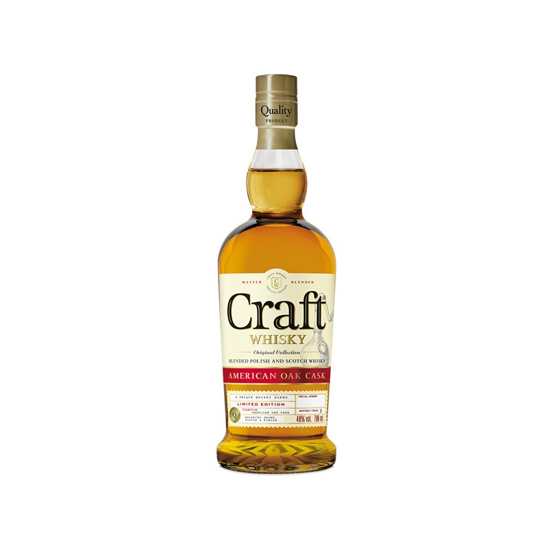 CRAFT BLENDED POLISH & SCOTCH WHISKY 700ml