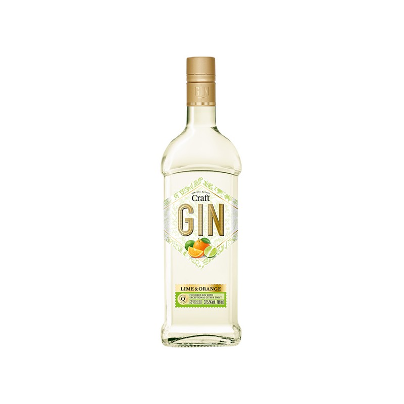 CRAFT GIN LIME & ORANGE 700ml